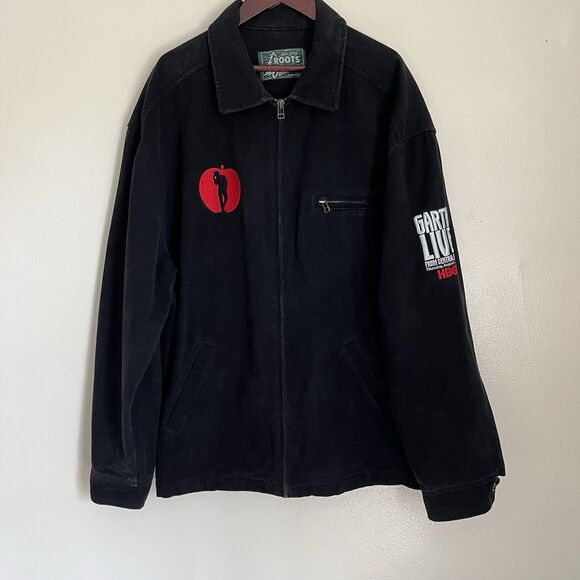 GARTH BROOKS Garthstock Live From Central Park 1997 Vtg Canvas Jacket RARE- Lrg - Picture 2 of 10